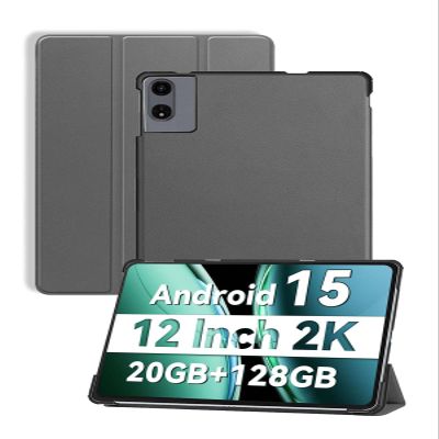 Case for Aiprotablet E50 Tablet,NOUKAJU Tablet Protection Cover,Bracket Function,Drop-Resistant,Anti-Scratch,Protection Case for Aiprotablet E50 Tablet 12inch(Grey)