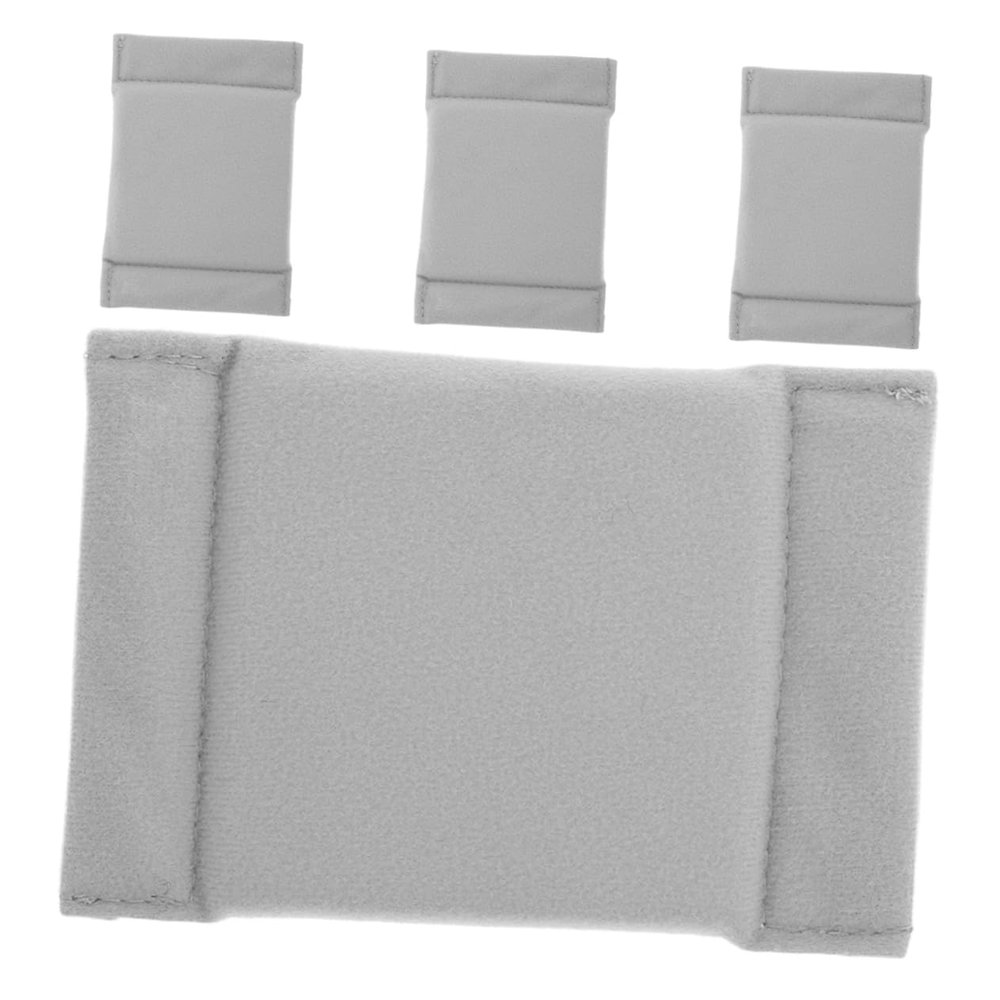 STOBOK 4pcs Adjustable Camera Bag Padded Dividers Shockproof Compartment Separator for Lens Protection and Interior Organization Modern Design for Photographers and Travel