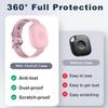2-Pack Case for Tile by Life360 Mate (2024) / Tile Mate 2022,Waterproof Tile Mate Bracelet for Kids,GPS Tracker Anti-Lost Adjustable Tile Mate Strap for Toddler Child-Pink+Glow Blue view 4