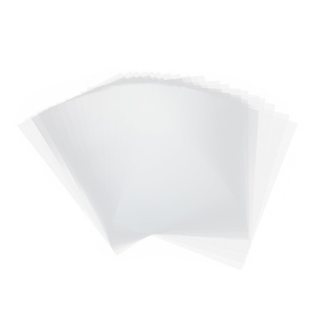 Angoily 20pcs Ink-jet Transparency Film Pet Printing Film for Screen Printing Photographic