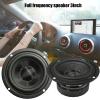Nawwgy 3inch Full Frequency Speakers Unit HiFi 4ohm 15W Fiberglass Woven Basin Bass Loudspeaekr Large Magnetic Round Fiberglass Basin Waterproof and Durable Full-Range Speaker view 2