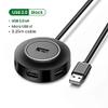 4 Port Expansion USB Splitter 2.0 4 Port Hub Hub Docking Station Laptop USB C Hub view 3