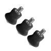Nawwgy 3Pcs Antislip 1/4inch Screw Tripod Monopod Rubber Foot Pad Feet Spikes for Camera Tripod Adapter Photography Accessories Tripod Non-Slip feet Pads and Spikes view 3