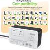 1600W 220V to 110V Converter for European International Travel, Universal Power Plug Adapter Voltage Converter US to Europe, Plug & Play, No Limitations - Power Any American Appliances Overseas view 4