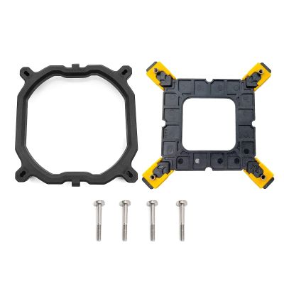 CPU Cooler Fan Bracket with Mounting Screws for LGA 1150 1151 1155 1156 1366 1700 Cooling Fans Repair Part
