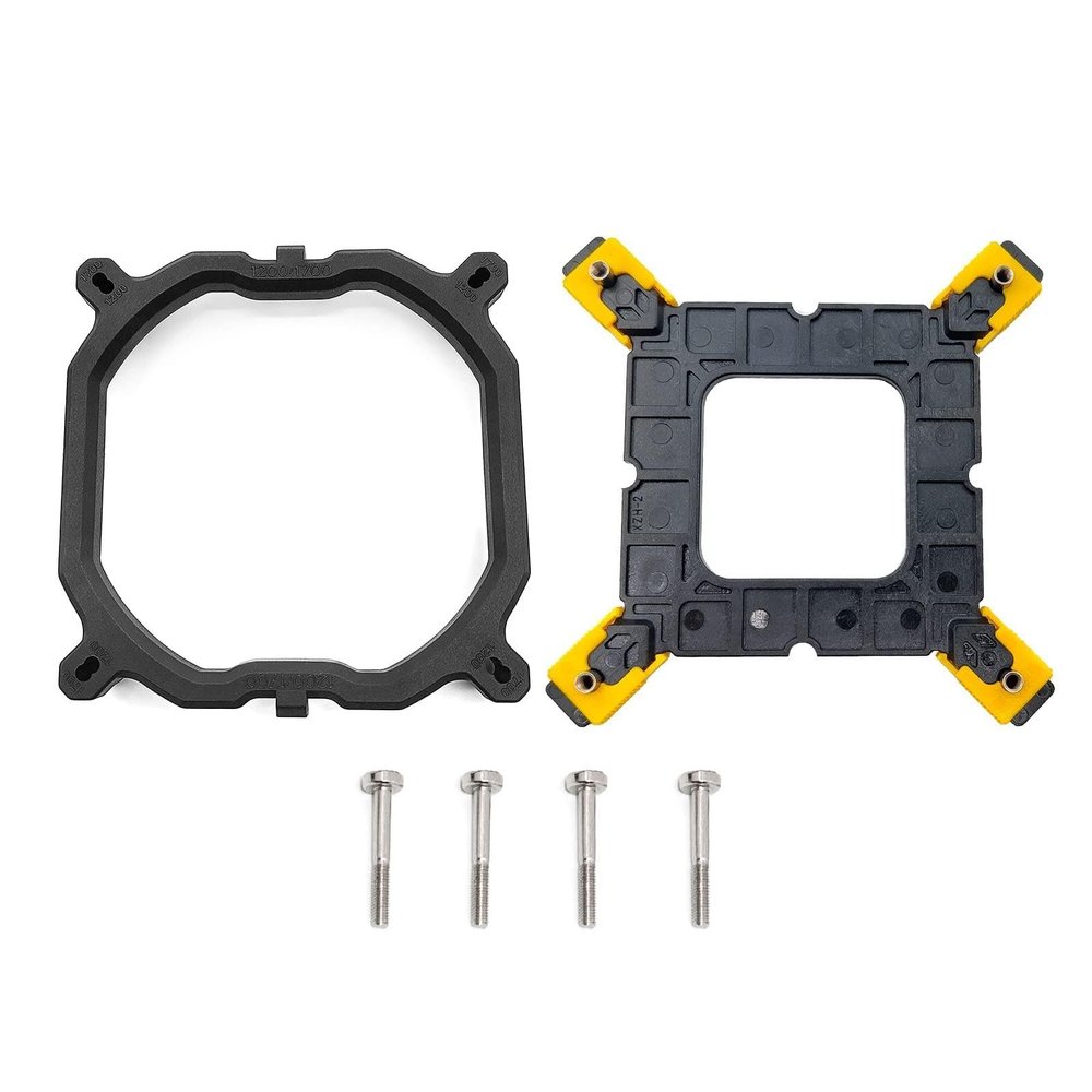 CPU Cooler Fan Bracket with Mounting Screws for LGA 1150 1151 1155 1156 1366 1700 Cooling Fans Repair Part