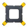 CPU Cooler Fan Bracket with Mounting Screws for LGA 1150 1151 1155 1156 1366 1700 Cooling Fans Repair Part view 4