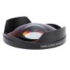 72MM 0.3X HD Wide Angle Fisheye Lens with Hood, Long Depth of Field Fisheye Lens for Camera Camcorder view 1