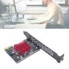 jiingekk PCIE 1X GEN3 To SATA3.0 Full Speed Expansion Card 2 Port 6Gbps Transfer Expansion Hard Disk JMB582 Chip Expansion Card view 2