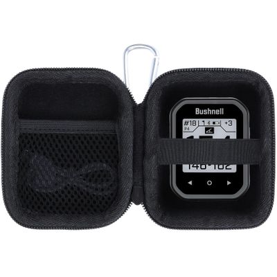 Lebakort Storage Case Compatible with Bushnell Golf Phantom 3 2 Slope/Izzo Swami KISS 2.0 Handheld Golf GPS Ragnefinder (Black Case)