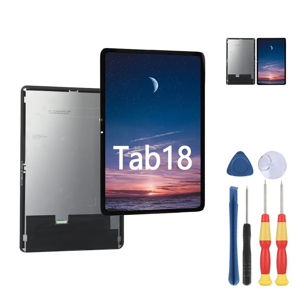 MinTroSD New Display Touch Screen for Blackview Tab 18 LCD Display Replace Parts with Tools.
