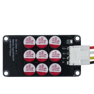 LDHJBNAC Active Balancer Capacitor 5.5A Cell Balance Current for 2S~24S 30AH ~300AH LiFePo4 Li-ion LTO Cell Balancing(3S)