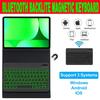 Keyboard Case for Samsung Galaxy Tab S10 FE / S10 Lite 10.9 Inches, S7/ S8/ S9/ S9 FE 11" Smart Backlit Case Keyboard with Pen Holder (Green) view 4