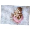 Vaguelly Satin Baby Blanket Newborn Photography Wraps Baby Blanket Prop for Photoshoot Comfortable view 3