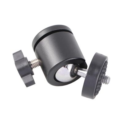 Vaguelly 2pcs Arca Swiss Style Ball Head Mini Tripod Threaded Rotating Swivel Compact Smooth Movement