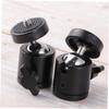 Vaguelly 2pcs Arca Swiss Style Ball Head Mini Tripod Threaded Rotating Swivel Compact Smooth Movement view 2