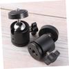 Vaguelly 2pcs Arca Swiss Style Ball Head Mini Tripod Threaded Rotating Swivel Compact Smooth Movement view 3