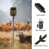 Aiuieaa Heavy Weight Ground Holder Posts for Trail & Game Camera, Action Camera, Solar Panels Perfect for Outdoor view 4