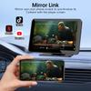 2026 Enhanced Carplay Screen for Car - 7" HD Portable Carplay & Android Auto with Bluetooth, HD Backup Camera, GPS Navigation, Siri, FM Radio, AUX, and Mirror Link  Compatible with All Vehicles view 3