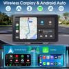 2026 Enhanced Carplay Screen for Car - 7" HD Portable Carplay & Android Auto with Bluetooth, HD Backup Camera, GPS Navigation, Siri, FM Radio, AUX, and Mirror Link  Compatible with All Vehicles view 4