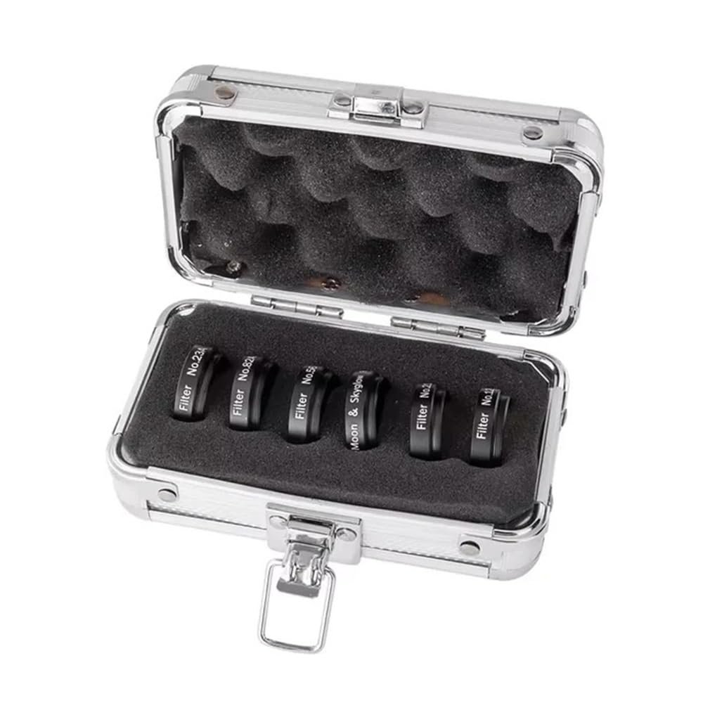 1.25" Color Astro 6 Pieces of Set for Astronomical Telescopes Ocular Lens