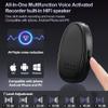 128GB (9860 Hours) Digital Voice Recorder with Noise Cancelling, Recording Device with HiFi Speaker for Meetings, Lectures, 1536kbps MP3 Playback Audio Recorder for Students/Interpreters Use, Black view 2
