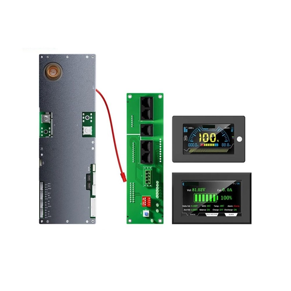 LDHJBNAC Inverter 24V 48V 100A-200A 8S-16S Lifepo4 Li-ion LTO Home Energy Storage Active Balancer 1A 2A Active(JK-PB2A16S15P)