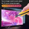 75 Inch Anti Radiation TV Film-TV Screen Protector, Anti Glare Anti Blue Light TV Filter Film, LCD, Led, 4k OLED and QLED HDTV,75inches(1645x930mm) view 2
