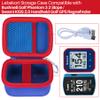 Lebakort Storage Case Compatible with Bushnell Golf Phantom 3 2 Slope/Swami KISS 2.0 Handheld Golf GPS Ragnefinder (Blue+Red Case) view 3