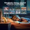 Dekala Sunrise Alarm Clock for Heavy Sleepers, Wood Grain Wake up Light Sunset Simulation, 7 Nature Sounds, Dual Alarms, Colorful Ambient Lamp, FM Radio, Snooze, Sleep Aid for Kids & Adults Bedroom view 3