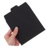 PERSELOSO 50pcs Retro Cd Paper Bag Cd Covers Card Binder Sleeves Sturdy Paper Cases for Gifting Storage Black view 3