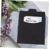 PERSELOSO 50pcs Retro Cd Paper Bag Cd Covers Card Binder Sleeves Sturdy Paper Cases for Gifting Storage Black view 4