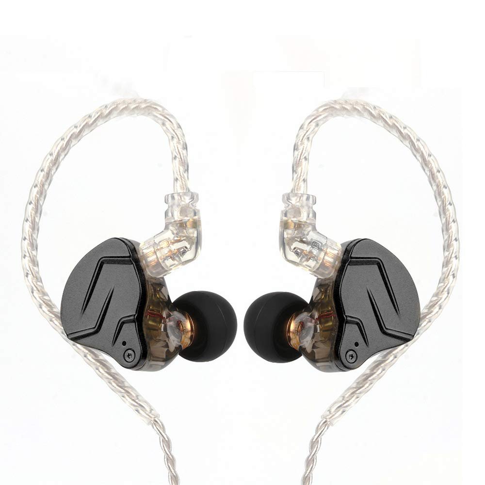 KZ ZSN Pro X 1BA+1DD Hybrid Driver in Ear Monitor IEM HiFi Wired Earbuds