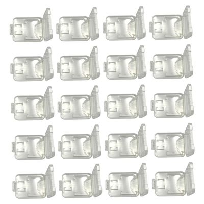 Angoily 20pcs Portable Card Protection Box Case Holder for Plastic Photo Storage Box Case Memory Holder
