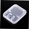 Angoily 20pcs Portable Card Protection Box Case Holder for Plastic Photo Storage Box Case Memory Holder view 3