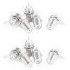 10 Pcs F Type Panel Mounted Socket Female Ja-ck Solder Connector Adapter view 1