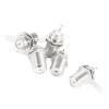 10 Pcs F Type Panel Mounted Socket Female Ja-ck Solder Connector Adapter view 2