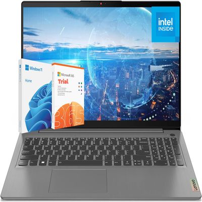 Lenovo IdeaPad 15.6" Laptop for Home & Students  20GB RAM, 2TB Storage (1TB SSD + 1TB Cloud), Intel Core Processor, Windows 11 Home, 1-Year Microsoft Office 365  Mouse Not Included