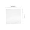 Cabilock 25Pcs Vinyl Record Sleeves Outer Covers Self-Adhesive Vinyl Record Protection Bags Plastic Record Sleeves for Standard Albums Clear Visibility Vinyl Record Storage view 2