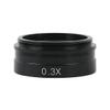 Lab Microscope Accessories 0.3X 0.35X 0.5X 0.75X 2X 1X Lens 42mm Mounting Thread Microscopio Camera Objective Lens(0.3X) view 1