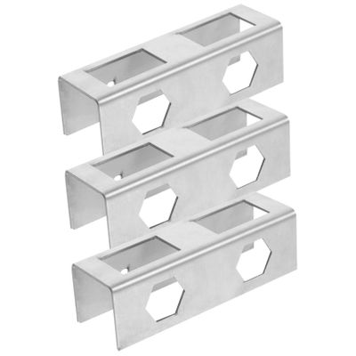 Tofficu 3pcs Under Desk Laptop Mount Sturdy Laptop Holder for Space-Saving Storage for Home Office Bedroom and Study Use