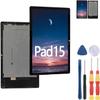 MinTroSD New Display Touch Screen for Blackview Pad 15 LCD Display Replace Parts with Tools.with Frame view 1