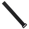 CIYODO 5pcs Black Hook and Loop Cable Ties Reusable Fasteners for Organizing Cables Arts and Crafts Durable Straps for Home and Outdoor Use view 1