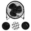 Angoily Clock Fan Portable Metal Cooling Fan with Display Rotation for Home Office Study and Compatible with Computers and Laptops view 2