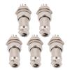 aqxreight 5Pcs Aviation Plug Connector Male Female Wire Panel Power Chassis Metal Fittings GX16 16mm 450V 2pin (8pin) view 1