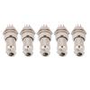 aqxreight 5Pcs Aviation Plug Connector Male Female Wire Panel Power Chassis Metal Fittings GX16 16mm 450V 2pin (8pin) view 4