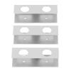 Laptop Mount Holder, Space Saving Carbon Steel Shelf for Keyboard with Screw, Desk Storage Organizer for Multimedia Devices Under Desk view 2