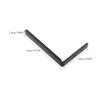 Zerodeko 2pcs Wall Mount Bracket for Soundbar Easy Installation Speaker Stands for Desktop Wall Space-Saving Metal Soundbar Mounting Bracket Decorative Audio Speaker Support Black view 2