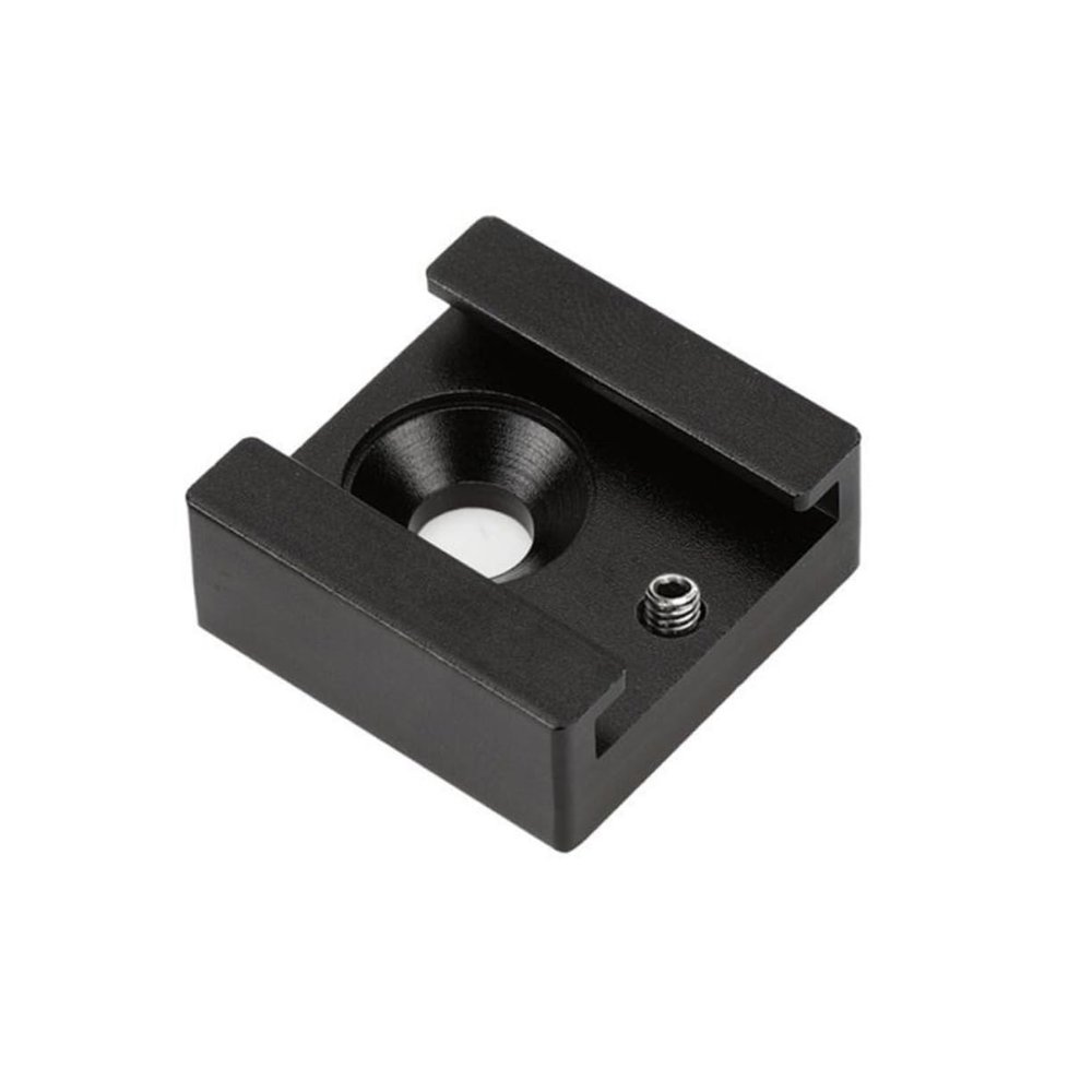 Happyyami Multifunction Cold Shoe Flash Adapter Sturdy Adjustable Mount for Camera Compatible Flash Units