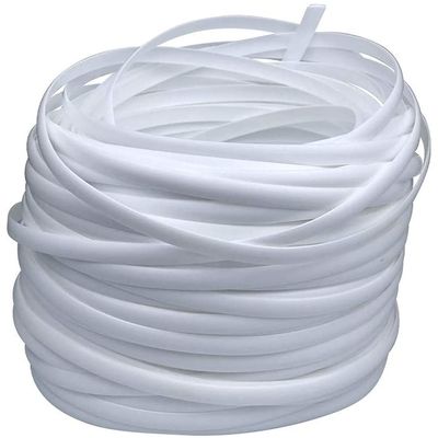 Yaregelun Wicker Repair Supplies Synthetic Rattan Material, Patio Furniture Repair Kit White